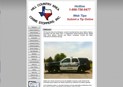 Hill Country Area Crimestoppers
