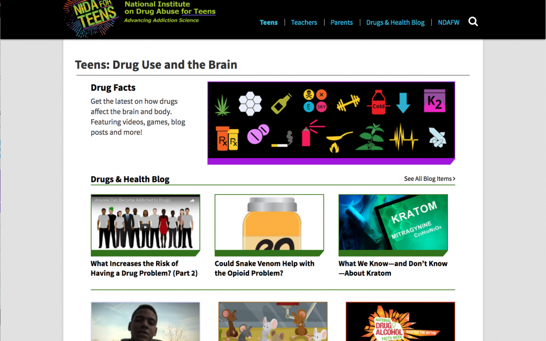 National Institute on Drug Abuse for Teens
