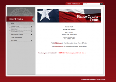 Blanco County Sheriff’s Office
